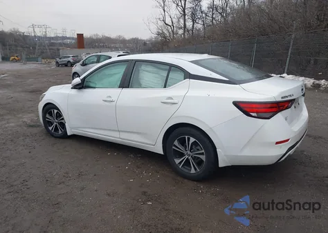 2020 Nissan Sentra Sv Xtronic Cvt z USA, uszkodzony, nr VIN 3N1AB8CV8LY211996